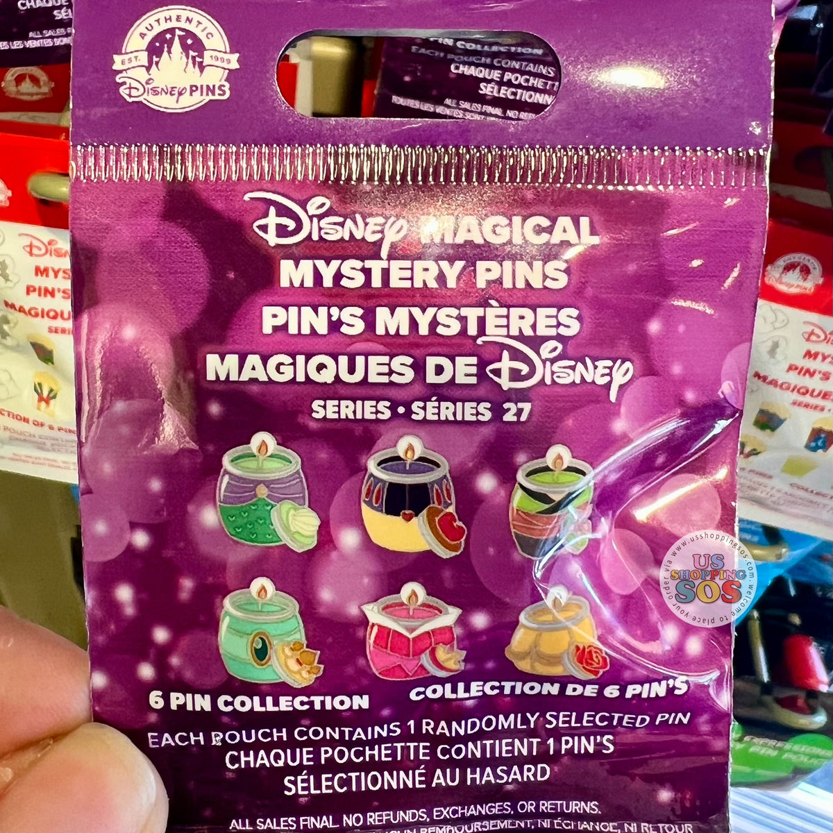 DLR/WDW - Magical Mystery Pins - Series 27 (Disney Princess Candle