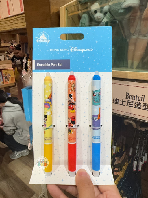 HKDL - 2026 Mickey & Friends Erasable Pen Set of 3