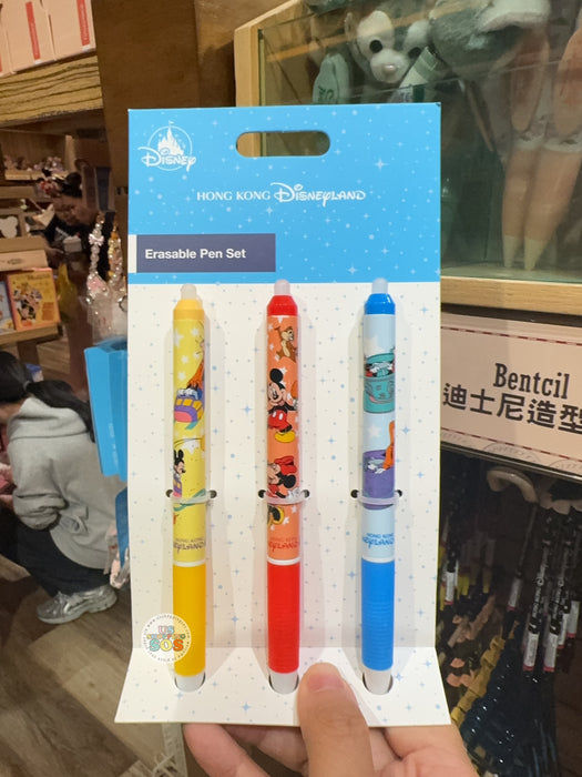 HKDL - 2026 Mickey & Friends Erasable Pen Set of 3
