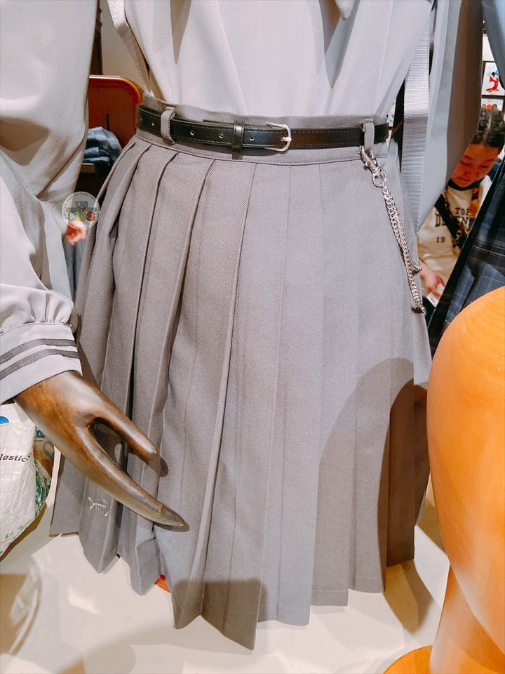 SHDL - Campus Style x Lucifer Checkered Pattern Skirt for Adults