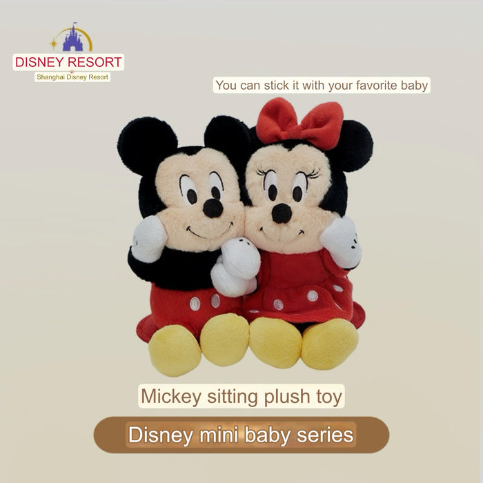 SHDL - Sitting Mickey Mouse Shoulder Plush Toy (with Magnets)