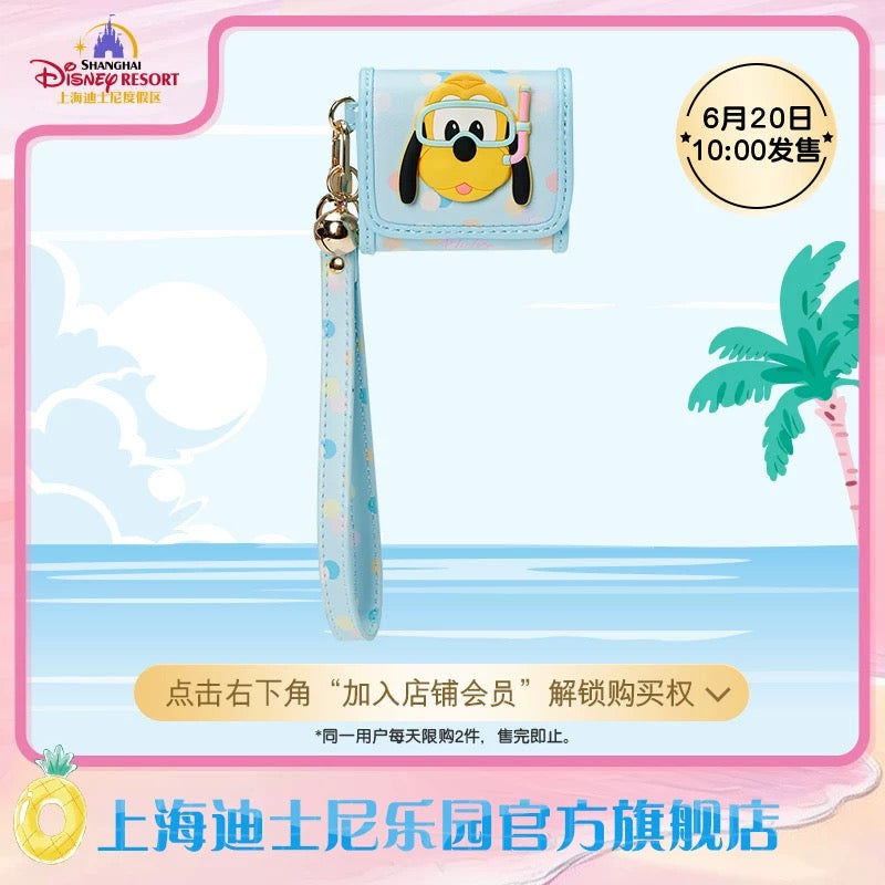 SHDL - 2025 Mickey and Friends Summer Vibes Collection x Pluto Headphone Case