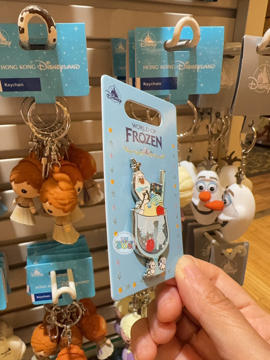 HKDL -  2026 World of Frozen Collection x Olaf & Snowgies ‘Drink’ Pin Badge