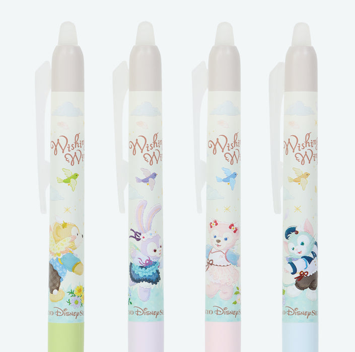TDR - 2025 Duffy & Friends "Wishing Wings" Collection x PILOT Frixion Erasable Pens Retractable Gel Ink Ballpoint Pens Set (Release Date: Aug 28, 2025)