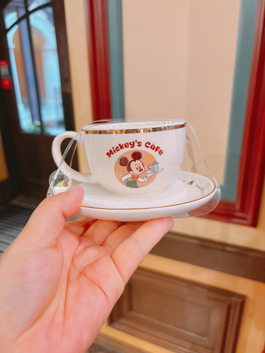 SHDL - 2026 Mickey & Friends Urban Aroma Collection x Mickey Mouse & Goofy Tea Cup & Saucer Set of 2 (Release Date: May 26, 2026)