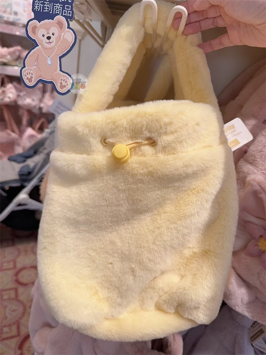 HKDL - Duffy & Friends - CookieAnn Fluffy Big Face Tote Bag