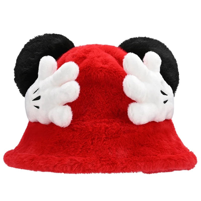 China Exclusive- Mickey Mouse ‘Glove’ Fluffy Bucket Hat (Adults)