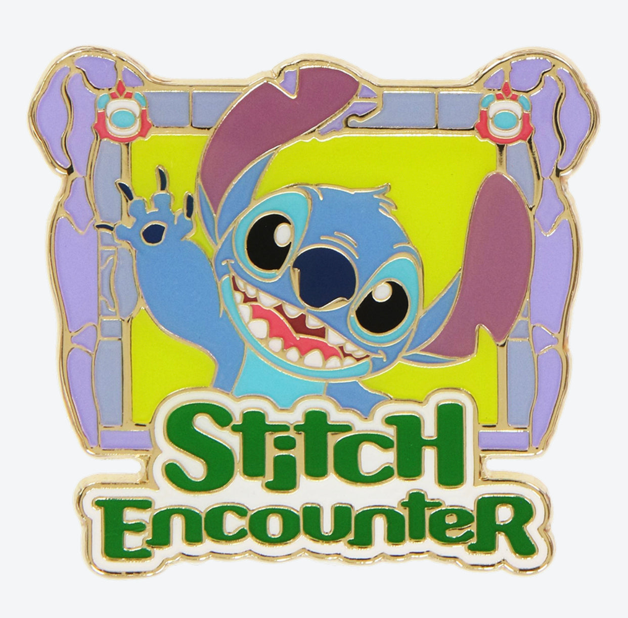 TDR - Stitch Encounter Pin Badge