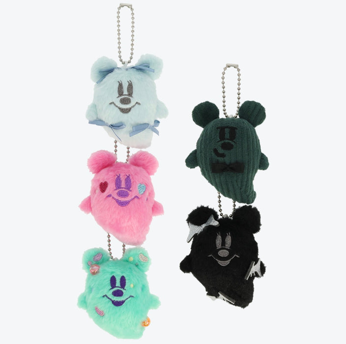 TDR - 2026 Disney Halloween x Mickey & Minnie Mouse 'Scared Ghost & Pumpkin Lantern Collection x Mystery Plush Keychain Whole Box Set (Release Date: Sept 15, 2026)