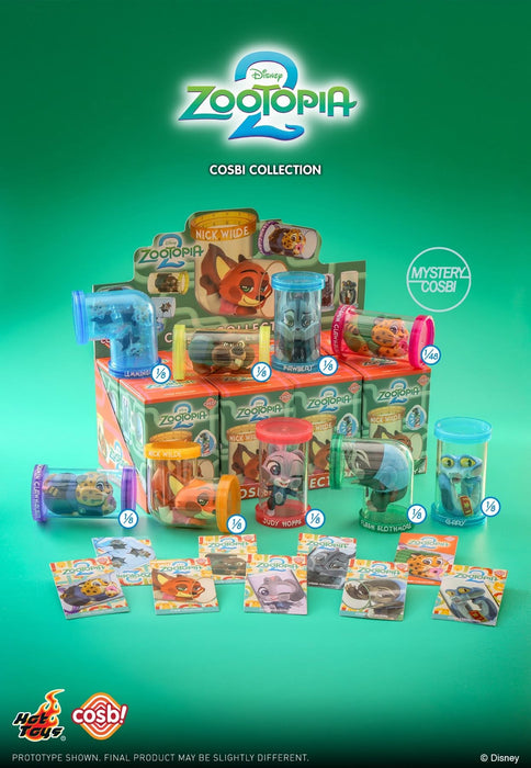 Hot Toy Cosbi - Zootopia 2 Mystery Figure Box