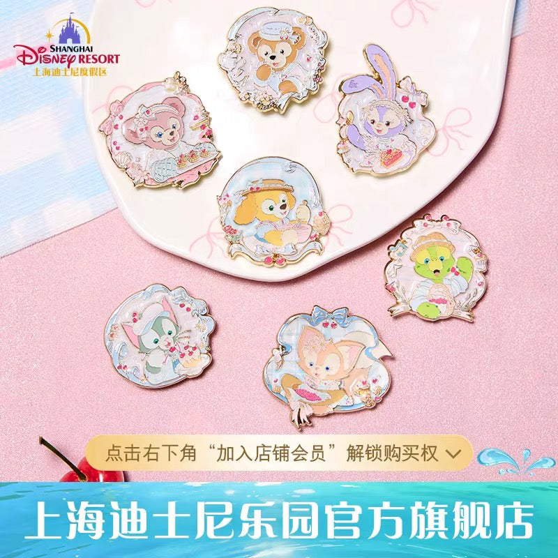SHDL - 2026 Duffy & Friends Cherry Bakery Collection x Mystery Pin Box (Release Date: Jul 8, 2026)