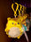 Universal Studios - Gabby’s Dollhouse - Yellow Hampster Kitty Cat Plush Keychain