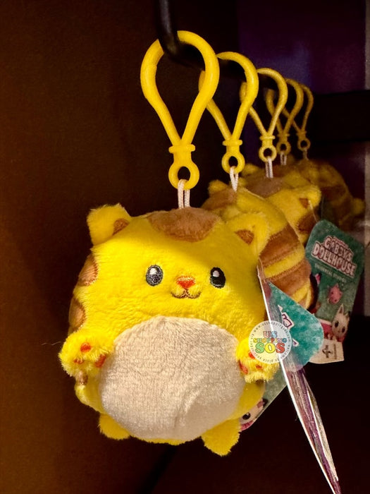 Universal Studios - Gabby’s Dollhouse - Yellow Hampster Kitty Cat Plush Keychain