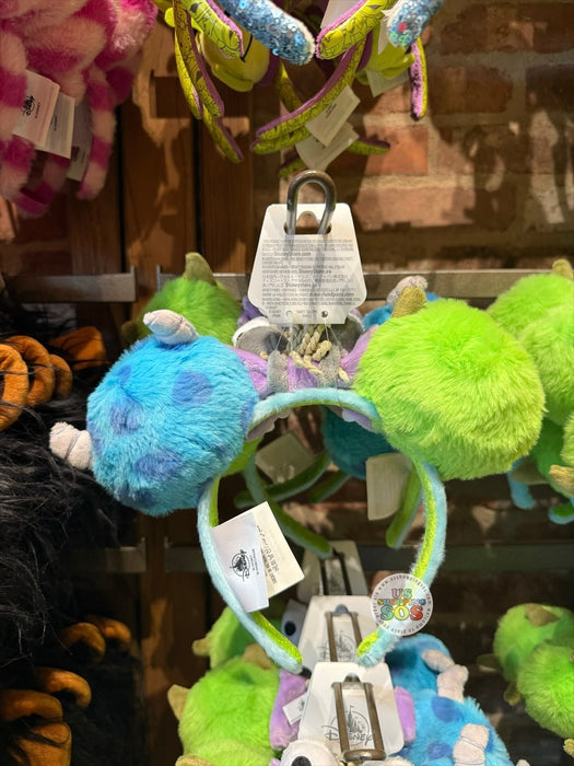 DLR/WDW - Monsters, Inc. 2026 - Sulley, Mike & Boo Fluffy Headband