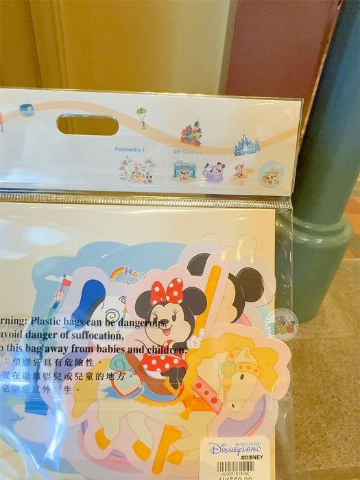 HKDL - Happy Days in Hong Kong Disneyland x Mickey & Friends Post Card & Gift Card Set