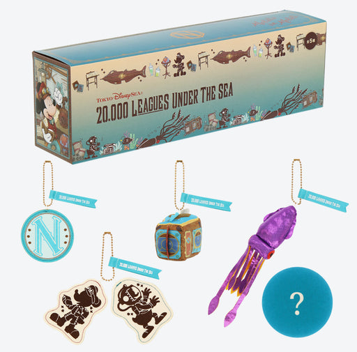 TDR - 23rd Anniversary of Tokyo Disney Sea Collection x "20,000 Leagues Under the Sea." Mystery Plush Charm Full Box Set (Release Date: Sept 4, 2024)