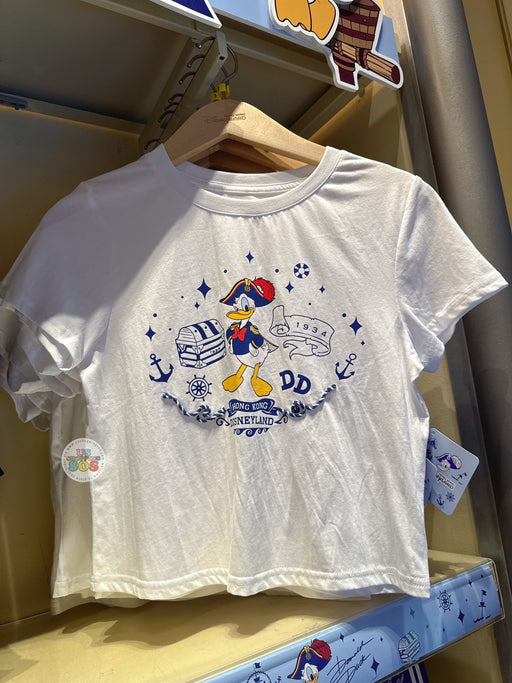 HKDL - 2026 Donald Duck Birthday Collection x Donald Duck "Pirate Hat" T Shirt for Adults