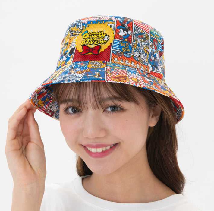 TDR - Donald’s Quacky Ducky City 2025 Collection x All Over Print Bucket Hat Size 58 cm (Release Date: Apr 7, 2025)