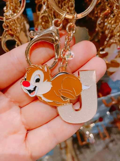 SHDL - Chip, Dale & Clarice English Alphabet ‘J’ Keychain