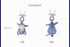 SHDS - 2026 Disney Sparkling Fireworks Series x Eeyore Plush Keychain (Release Date: July 1, 2026)