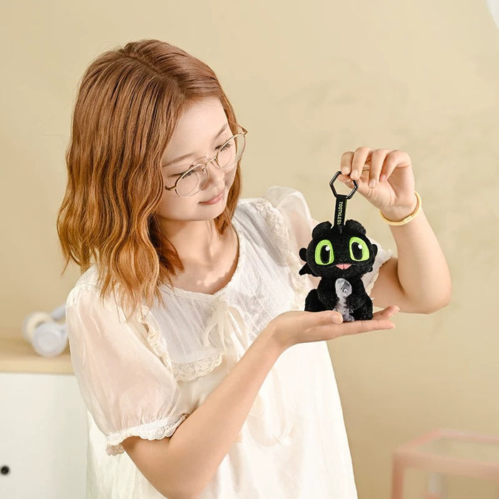 China Exclusive - How to Train Your Dragon x Toothless with Fish Plush Keychain
