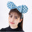 TDR - Minnie Mouse Checkered Ear Headband Color: Blue (Release Date: Mar 5, 2026)