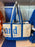 DLR/WDW - Logo Mania 2026 Last Day of Trip Blues - Cobalt Blue Park Logo Canvas Tote Bag