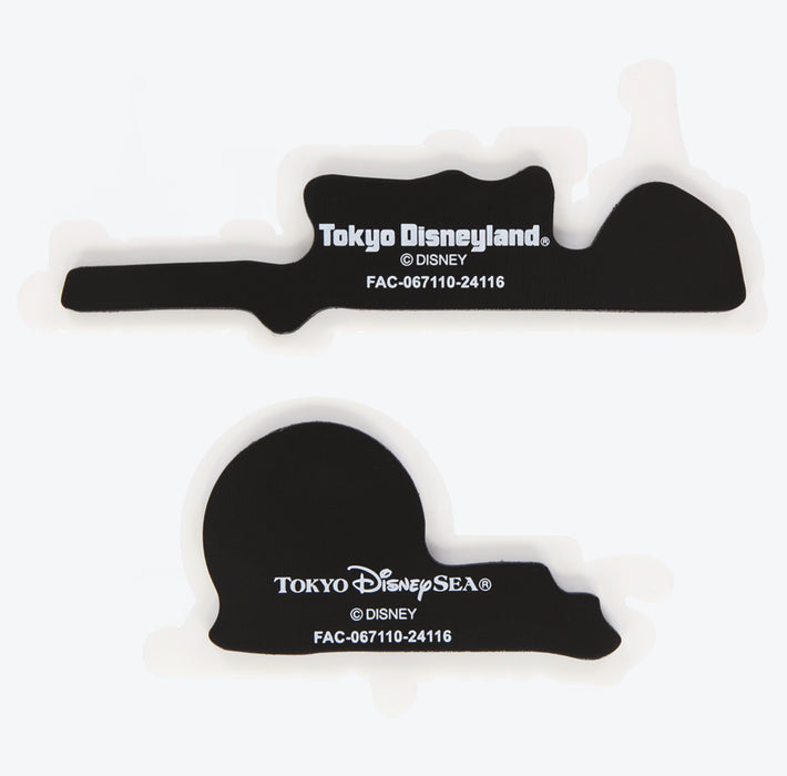 TDR - Tokyo Disney Sea & Tokyo Disneyland "Logo" Magnets Set
