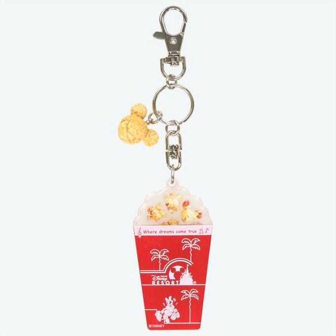 TDR - Food Miniature Tokyo Disney Resort Popcorn Box Keychain