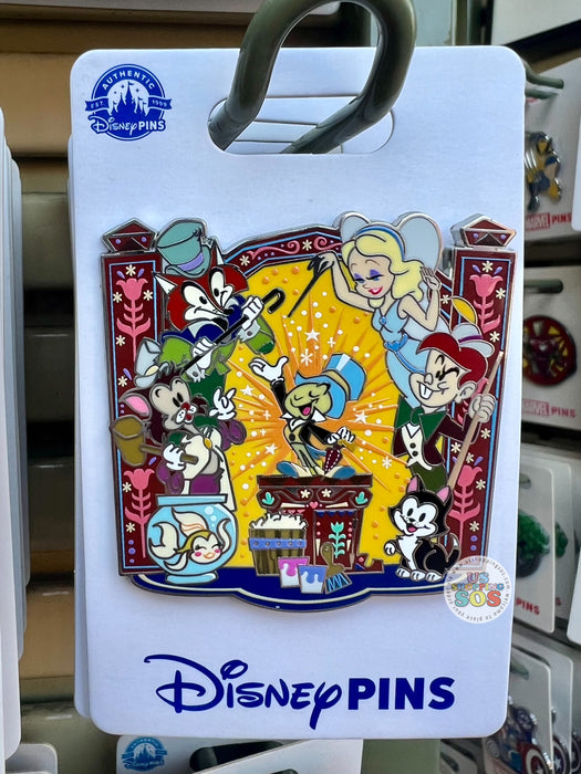 DLR/WDW - Pinocchio Supporting Cast Pin