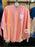 DLR/WDW - Spirit Jersey Mickey Flower White Puffy Link Park Logo Pink Pullover (Adult)
