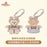 SHDL - 2026 Duffy and Friends Little Friends x ShellieMay ‘Sitting’ Plush Keychain (Release Date: May 20, 2026)