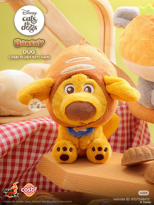 Hot Toy Cosbi - Disney Cats & Dogs Bakery Cosbi Plush Keychain Blind Box (Release Date: Jun 5, 2026)