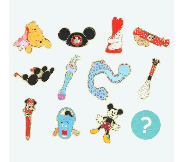 TDR - Tokyo Disney Resort "My Favorite Items!" Mystery Pins Bag (Release Date: Jun 5, 2025)