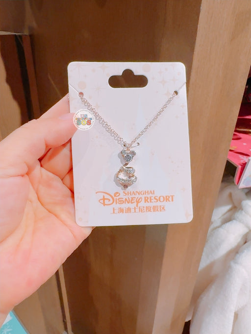 SHDL - 2025 Mickey & Friends Christmas Waltz Dance Collection x Mickey Mouse Twinkling Treetop Spiral Necklace