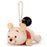 Japan Takara Tomy - Nui Pan Character Bun Winnie the Pooh Plush Keychain (Release Date: Feb 15, 2025)