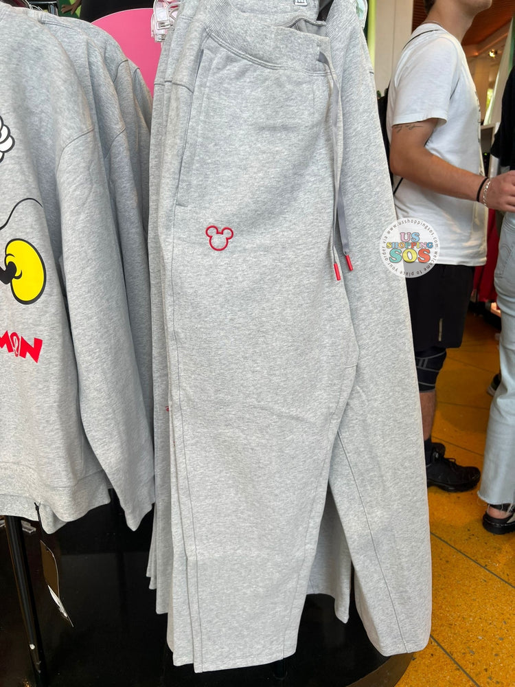 DLR/WDW - Disney x Lululemon Mickey Icon & Logo Heather Silver Drop Steady State Pant (Adult)