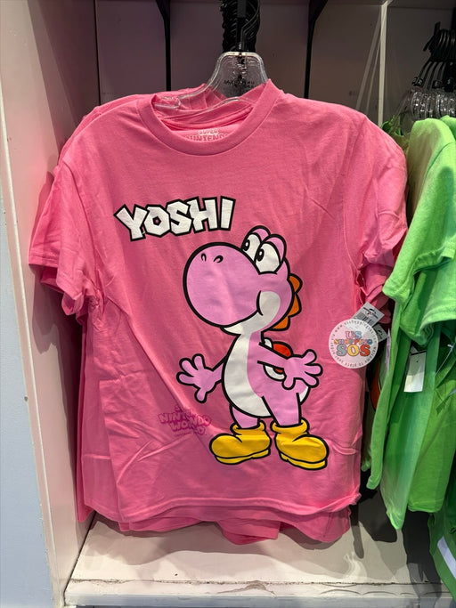 Universal Studios - Super Nintendo World - Yoshi Pink Tee (Adult)