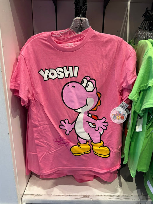 Universal Studios - Super Nintendo World - Yoshi Pink Tee (Adult