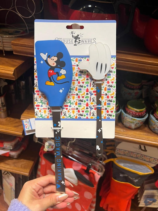 DLR/WDW - Mousewares - Mickey Mouse Set of 2 Spatula Spoons Set