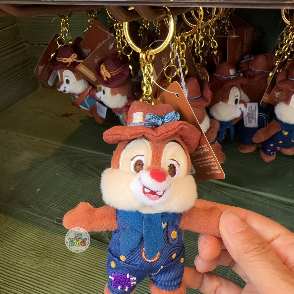 三英貿易 tissavel フランス製生地使用 クマ ぬいぐるみ　ティサベル HKDL - 2026 Chip & Dale Grizzly Gulch Collection x Dale Plush