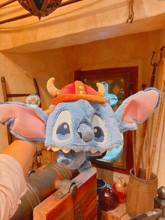 SHDL- 2026 Pirate Stitch and Friends Collection x Stitch Big Head Plush Hat