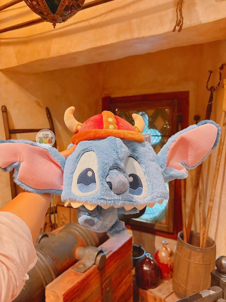 SHDL- 2026 Pirate Stitch and Friends Collection x Stitch Big Head Plush Hat