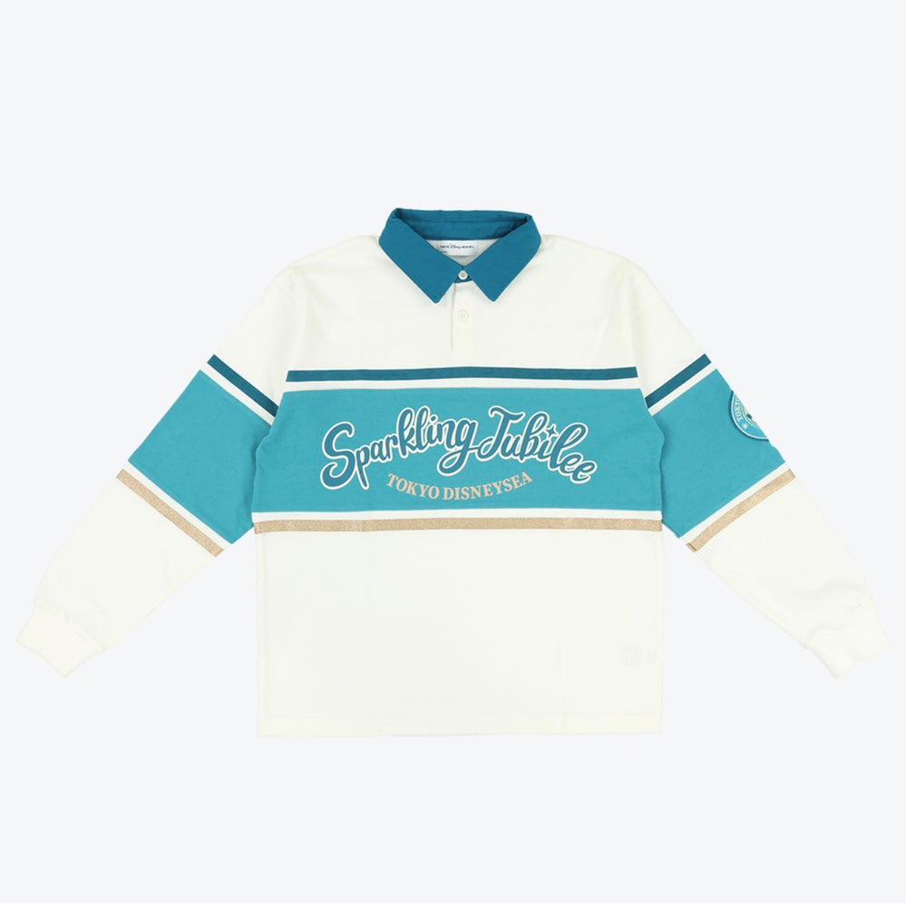 TDR - Tokyo DisneySea 25th Anniversary "Sparkling Jubilee" x Stylish Rugby Shirt (Adult - Unisex One Size) (Release Date: Apr 8, 2026)