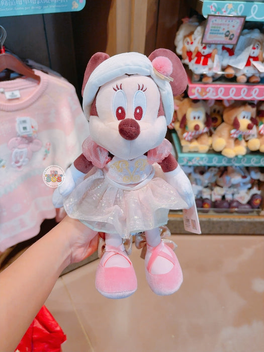 SHDL - 2025 Mickey & Friends Christmas Waltz Dance Collection x Minnie Mouse Plush Toy