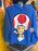 Universal Studios - Super Nintendo World - Toad Big Face Hoodie Pullover (Adult)