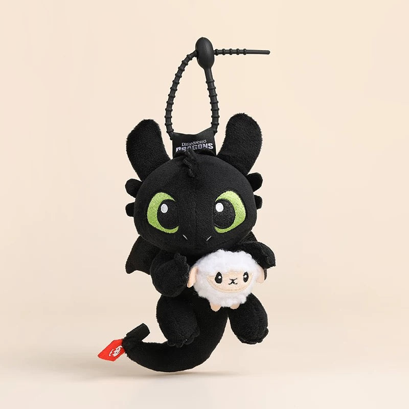 Universal Studio Beijing - How to Train Your Dragon x Toothless with Sheep Plush Keychain