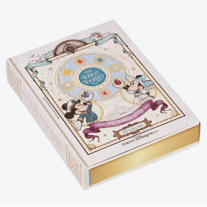 TDR - Tokyo DisneySea 25th Anniversary "The Jubilee Journey" x Mickey & Minnie Mouse Stickers Set (Release Date: May 25, 2026)
