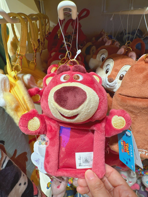 HKDL - Lotso Plushy Card Holder with Clear Window