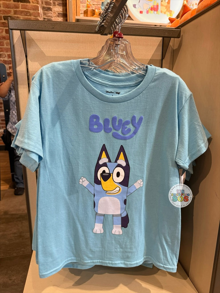 DLR/WDW - Bluey 2026 - Blue Graphic T-shirt (Kids) — USShoppingSOS